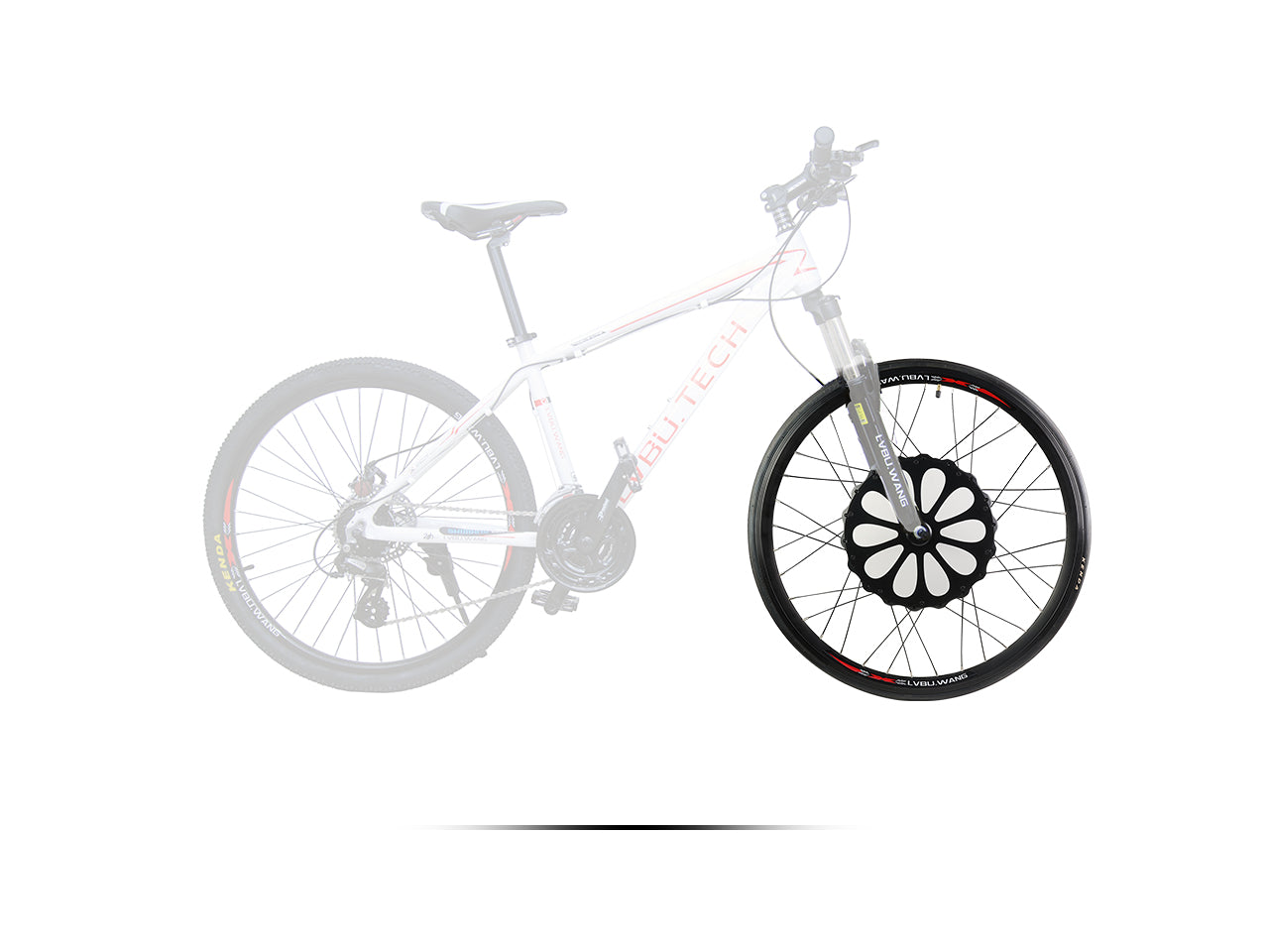 Kit de conversión de bicicleta eléctrica serie KX de LVBU