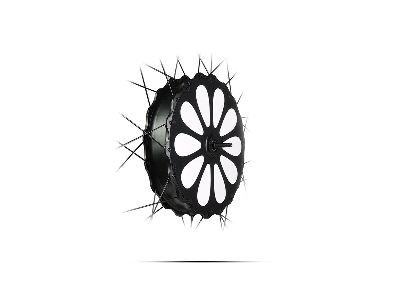 Imagen lateral del Kit de Conversión de Bicicleta Eléctrica Serie KX de LVBU