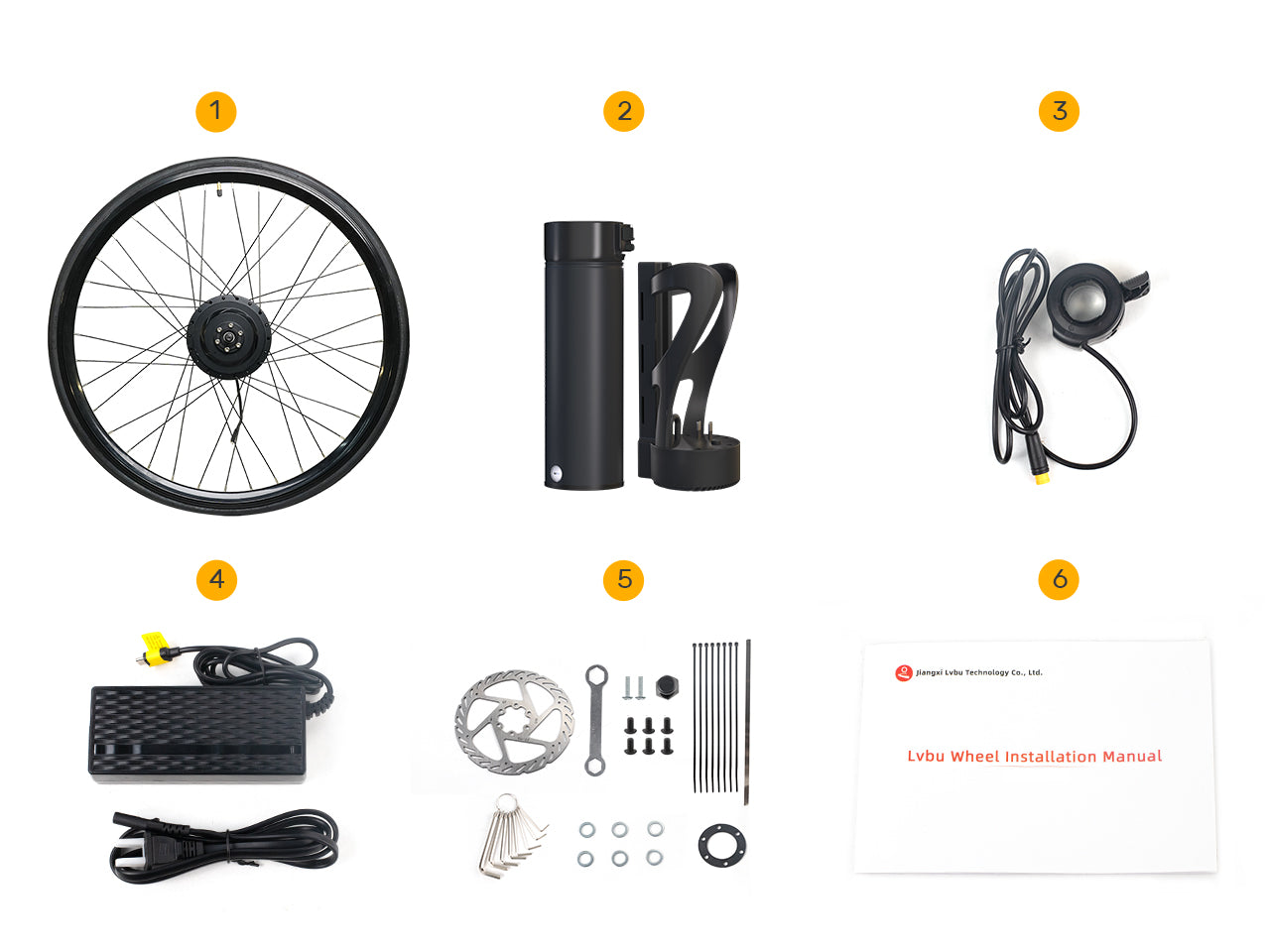 KN20Sケトルバッテリー電動自転車改造キット