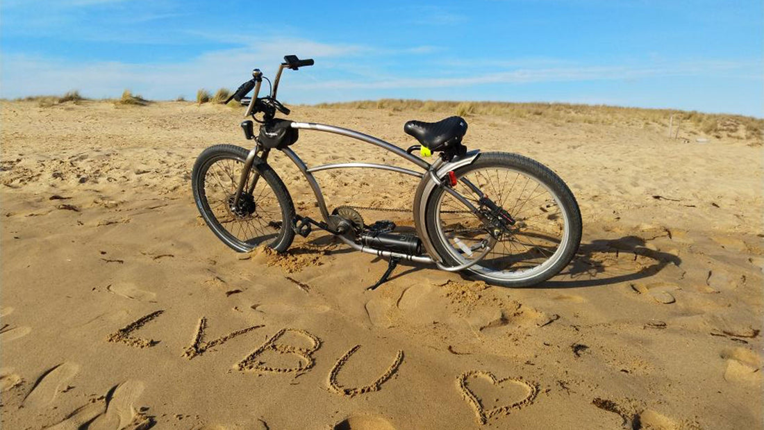 Días calurosos, paseos frescos – La eBike LvBu KF30S Easifit hace que cada viaje de verano sea sin esfuerzo.