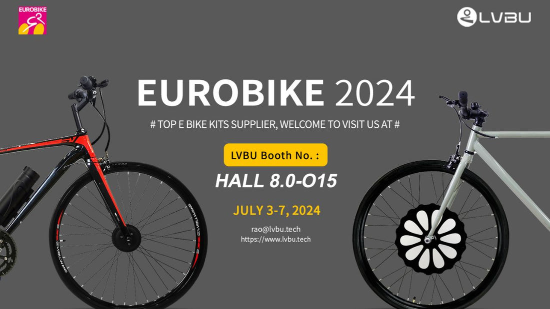 Lvbu Ebike Kit participará en EUROBIKE 2024.